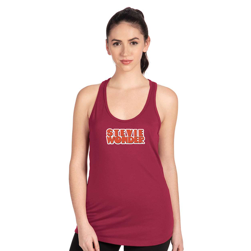 Women's  Stevie wonder Next Level Ideal Racerback Tank